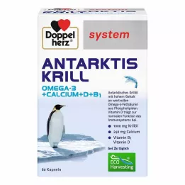 DOPPELHERZ Capsule del sistema Krill antartico, 60 pezzi