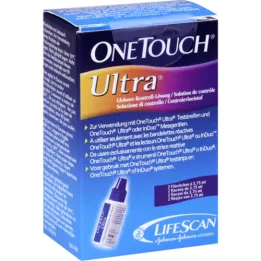 OneTouch Soluzione di controllo ultra glucosio, 2x4 ml
