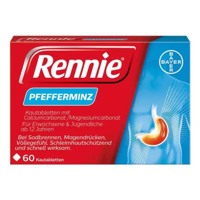 RENNIE Compresse masticabili, 60 pz RENNIE Compresse masticabili, 60 pz