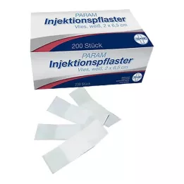 INJEKTIONSPFLASTER 2x6,5 cm Vlies White, 200 pz