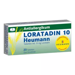 LORATADIN 10 compresse Heumann, 20 pz