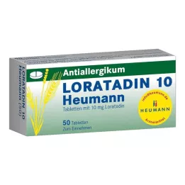 LORATADIN 10 compresse Heumann, 50 pz