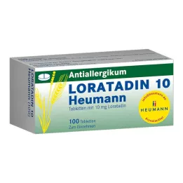 LORATADIN 10 compresse Heumann, 100 pz