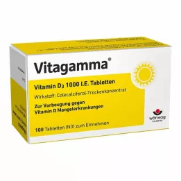 VITAGAMMA Vitamina D3 1.000 UI compresse, 100 pz