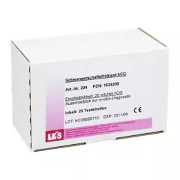 SCHWANGERSCHAFTS-FRÜHTEST Strisce reattive hCG per urina, 20 pz
