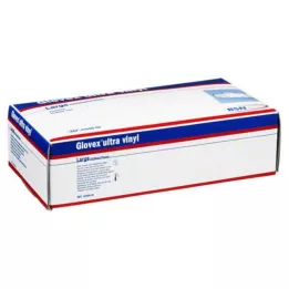 GLOVEX Guanti Ultra Vinyl grandi, 100 pz