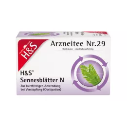 H&amp;S Foglie di Senna N bustine filtro, 20X1,0 g