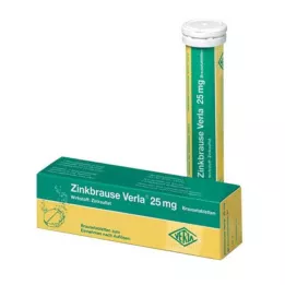 ZINKBRAUSE Verla 25 mg di compresse effervescenti, 100 pz