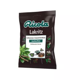 RICOLA o.Z. busta caramelle liquirizia, 75 g