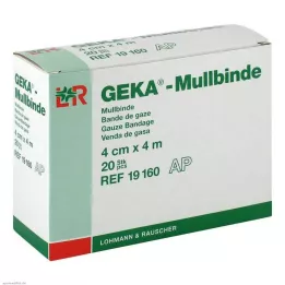 MULLBINDEN GEKA 4 cmx4 m, 20 pz