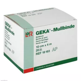 MULLBINDEN GEKA 10 cmx4 m, 20 pz
