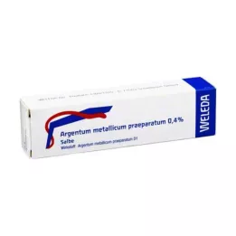 ARGENTUM METALLICUM PRAEPARATUM Unguento 0,4%, 25 g