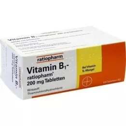 VITAMIN B1-RATIOPHARM 200 mg compresse, 100 pz