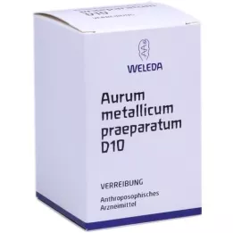 AURUM METALLICUM PRAEPARATUM d 10 triturazione, 50 g