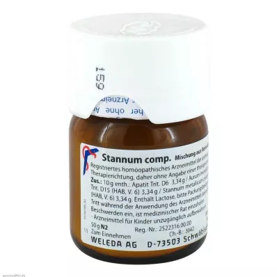 STANNUM COMP.Trituring, 50 g