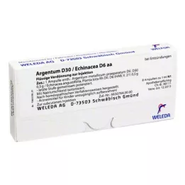 ARGENTUM D 30/ECHINACEA D 6 AA AMPOULE, 8 pz