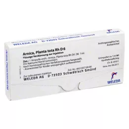 ARNICA PLANTA tota rh d 6 ampoule, 8x1 ml