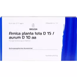Arnica Planta Ta D 15 / Aurum D 10 AA Ampoules, 8x1 ml