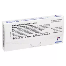 ARNICA/LEVISTICUM D 3 fiale comp., 8 pz