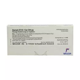 AURUM D 10/cor d 4 aa ampoule, 8x1 ml