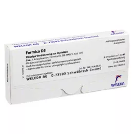 FORMICA D 3 ampoule, 8x1 ml