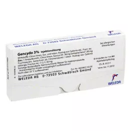 GENCYDO Soluzione iniettabile al 3%, 8 pz