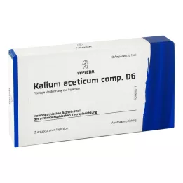 KALIUM ACETICUM COMP.D 6 fiale, 8X1 ml