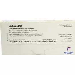 LACHESIS D 20 fiale, 8X1ml