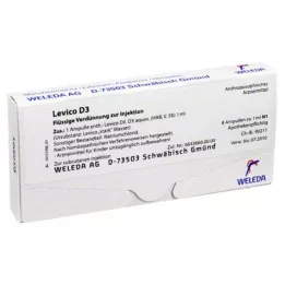LEVICO D 3 fiale, 8X1 ml