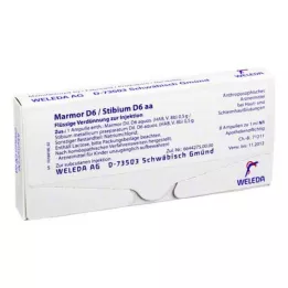 MARMOR D 6/STIBIO D 6 AA AMPOULE, 8x1 ml