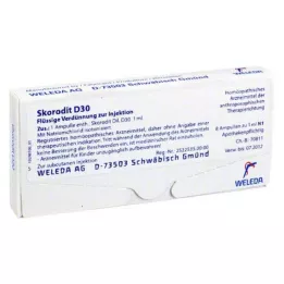 SKORODIT D 30 ampoule, 8x1 ml