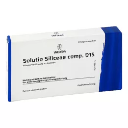 SOLUTIO SILICEAE comp.d 15 ampoule, 8x1 ml