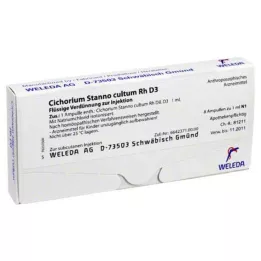 CICHORIUM STANNO cultum Rh D 3 fiale, 8X1 ml