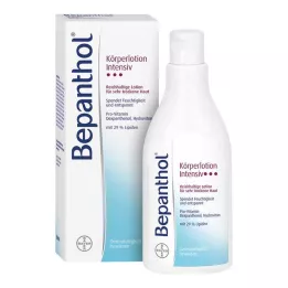 Bepanthol Bottiglia di lozione per il corpo intensiva, 200 ml
