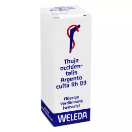 THUJA OCCIDENTALIS ARGENTO Culta RH D 3 diluizione, 20 ml