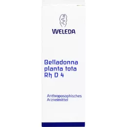 BELLADONNA PLANTA Tota RH D 4 diluizione, 20 ml