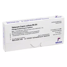 TABACUM CUPRO Cultum RH D 3 AMPOULE, 8x1 ml