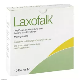 LAXOFALK 10 G PLV.Z.Herst.E.LSG.Z.DEINSCHEN BEUTEL, 10 pz