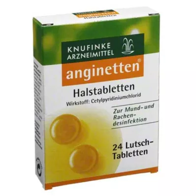 ANGINETTEN Pastiglie per la gola, 24 pz ANGINETTEN Pastiglie per la gola, 24 pz