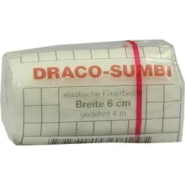 Benda di fissaggio Dracosumbi 6 cm x 4 m bianca, 1 pezzo