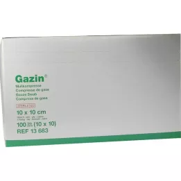 GAZIN Garza comp. 10x10 cm sterile 16 strati, 10X10 pz