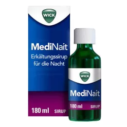 WICK Sciroppo freddo MediNait, 180 ml