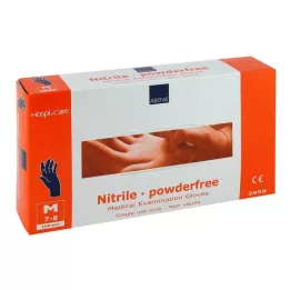 NITRIL Guanti senza acceleratore senza polvere medium, 100 pz