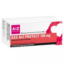 ASS AbZ PROTECT 100 mg compresse gastroresistenti, 50 pz