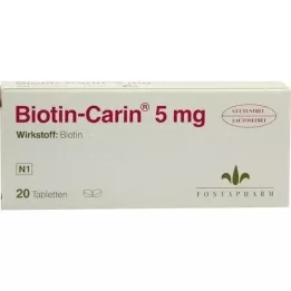 BIOTIN-CARIN compresse da 5 mg, 20 pz