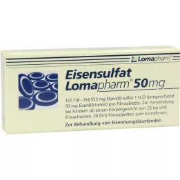 EISENSULFAT Lomapharm 50 mg compresse con pellicola, 20 pz
