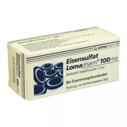EISENSULFAT Lomapharm 100 mg compresse rivestite con film, 50 pz