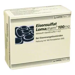 EISENSULFAT Lomapharm 100 mg compresse rivestite con film, 100 pz