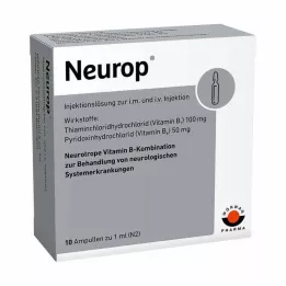 NEUROP Fiale di soluzione iniettabile, 10X1 ml