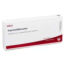 ARGENTUM/ROHRZUCKER Fiale, 10X1 ml